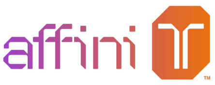 AFFINI T Primary Logo Gradient